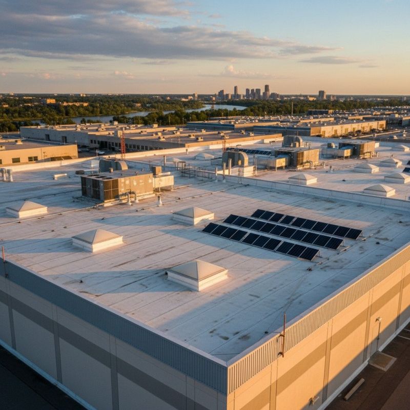 Commercial Roof Evaluation detail